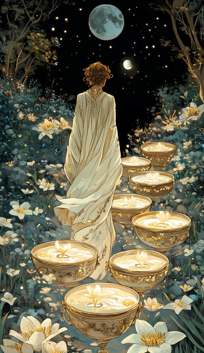 Eight of Cups tarot card