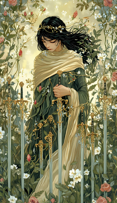 Eight of Swords tarot card