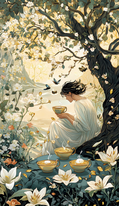 Four of Cups tarot card