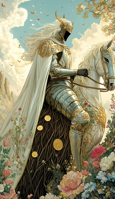 Knight of Pentacles tarot card