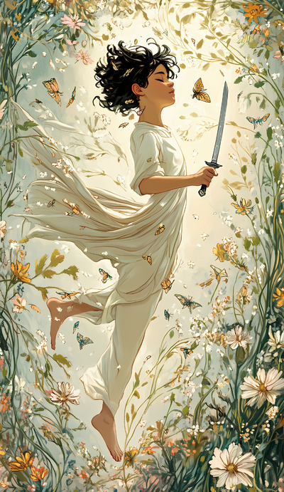 Page of Swords tarot card