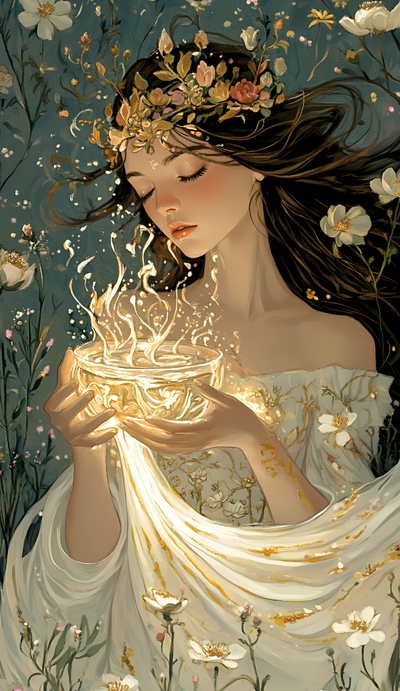 Queen of Cups tarot card