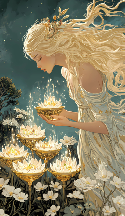 Seven of Cups tarot card