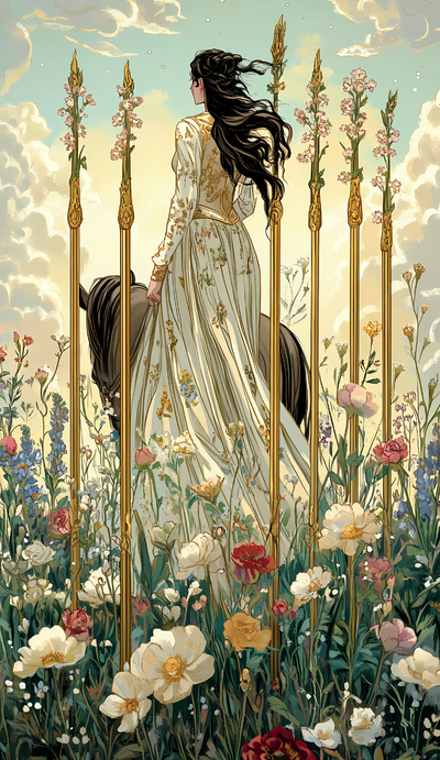 Six of Wands tarot card