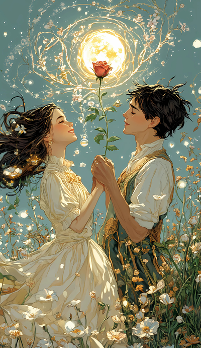 The Lovers tarot card