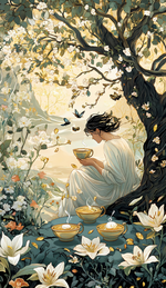 Four of Cups tarot card