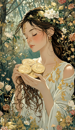 Four of Pentacles tarot card