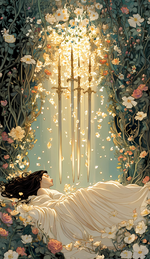 Four of Swords tarot card