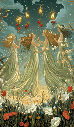 Four of Wands tarot card