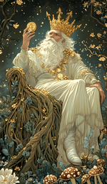 King of Pentacles tarot card
