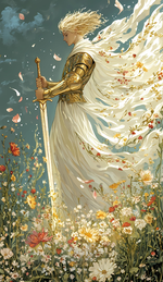 Knight of Swords tarot card