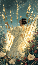 Nine of Wands tarot card