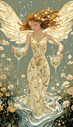 Temperance tarot card