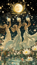 Three of Cups tarot card