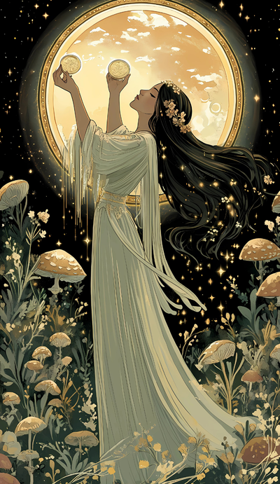 Two of Pentacles tarot card